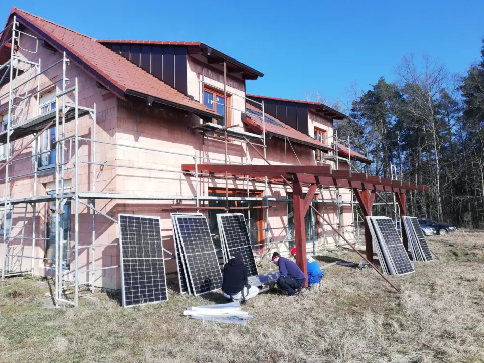 FVE SolaX 10 kW, Frahelž (jižní Čechy) – fotografie 2