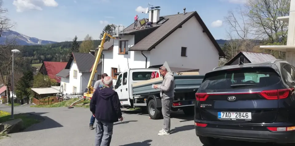 FVE SolaX 10 kW, Železná Ruda – fotografie 3