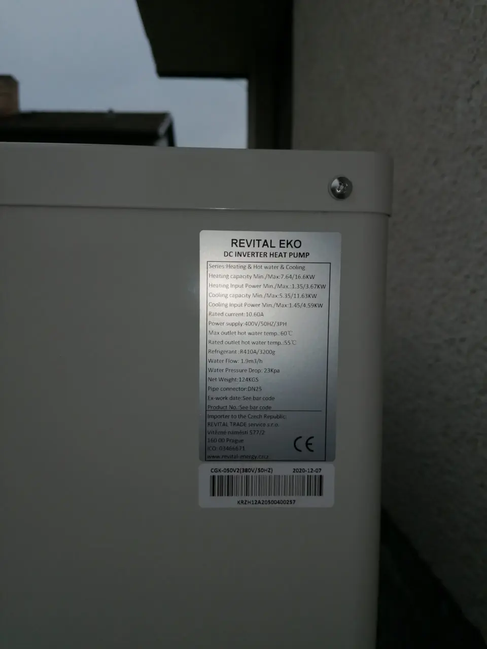 FVE 5 kW a tepelné čerpadlo RHPi 16,5 kW, Příbram – fotografie 2