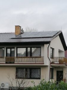 Fve 5 kW a tepelné čerpadlo 16,6 kW