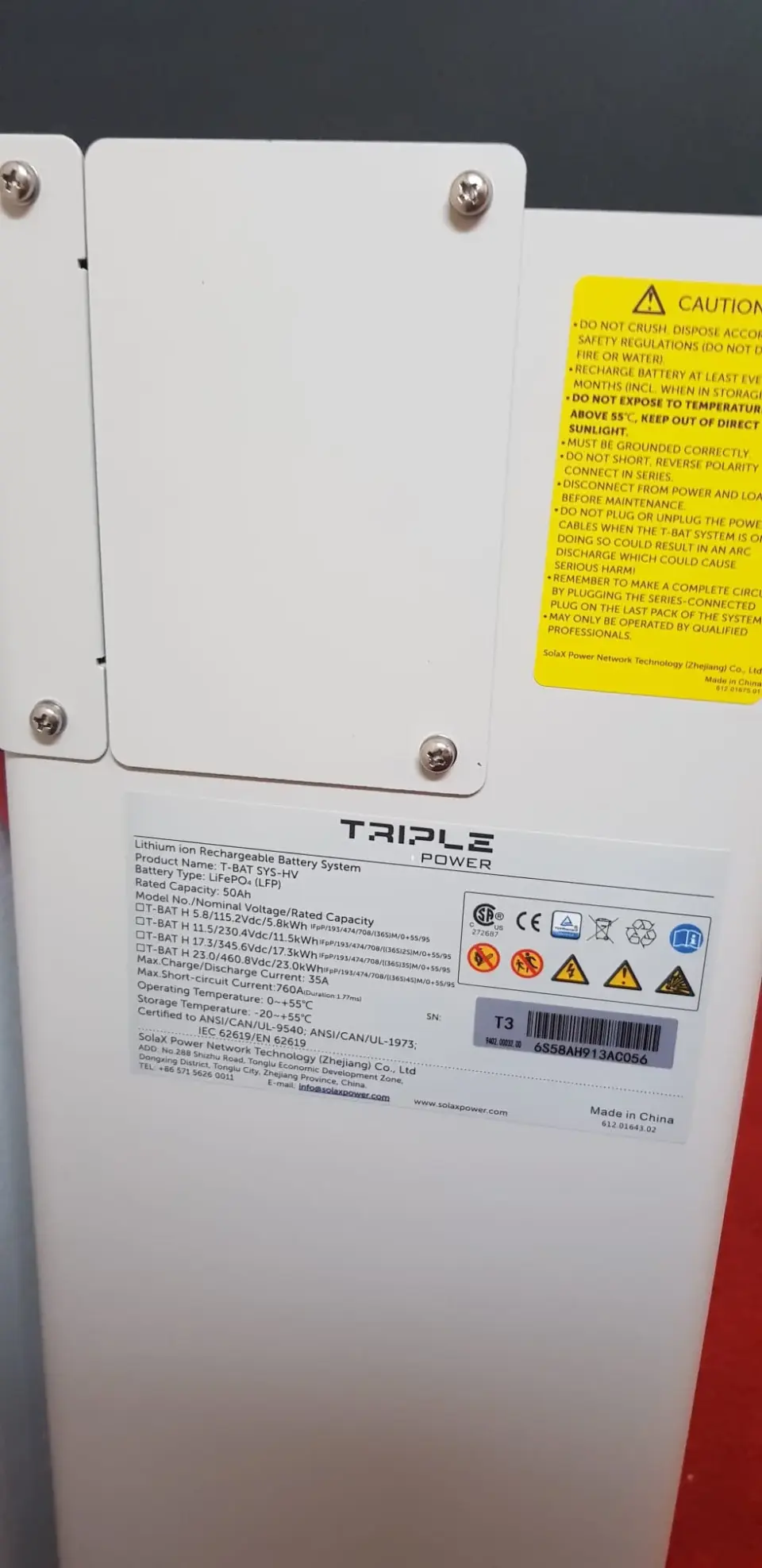 FVE 8 kW s bateriemi 11,6 kWh, Podbořany – fotografie 4