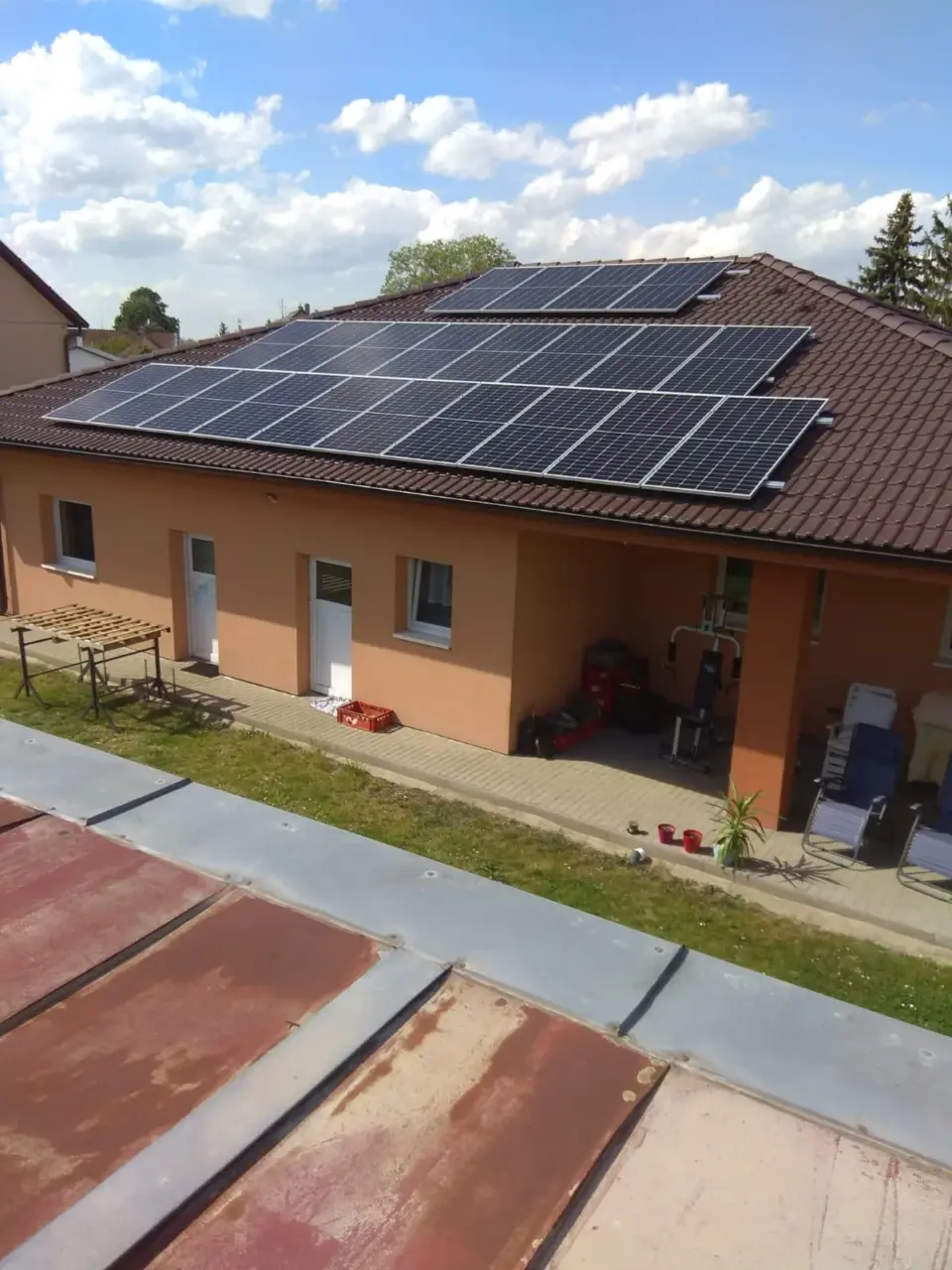 FVE 10 kWp s EPS, Úžice – fotografie 2