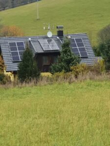 10 Kwp, 22 ks PV panel 450w, 2x T 58,11,6kwh, Šumava